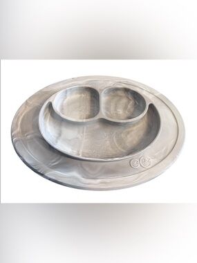 ezpz Mini Mat Silicone Suction Plate Marble